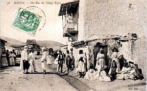 Batna - Rue du Village negre - 1907